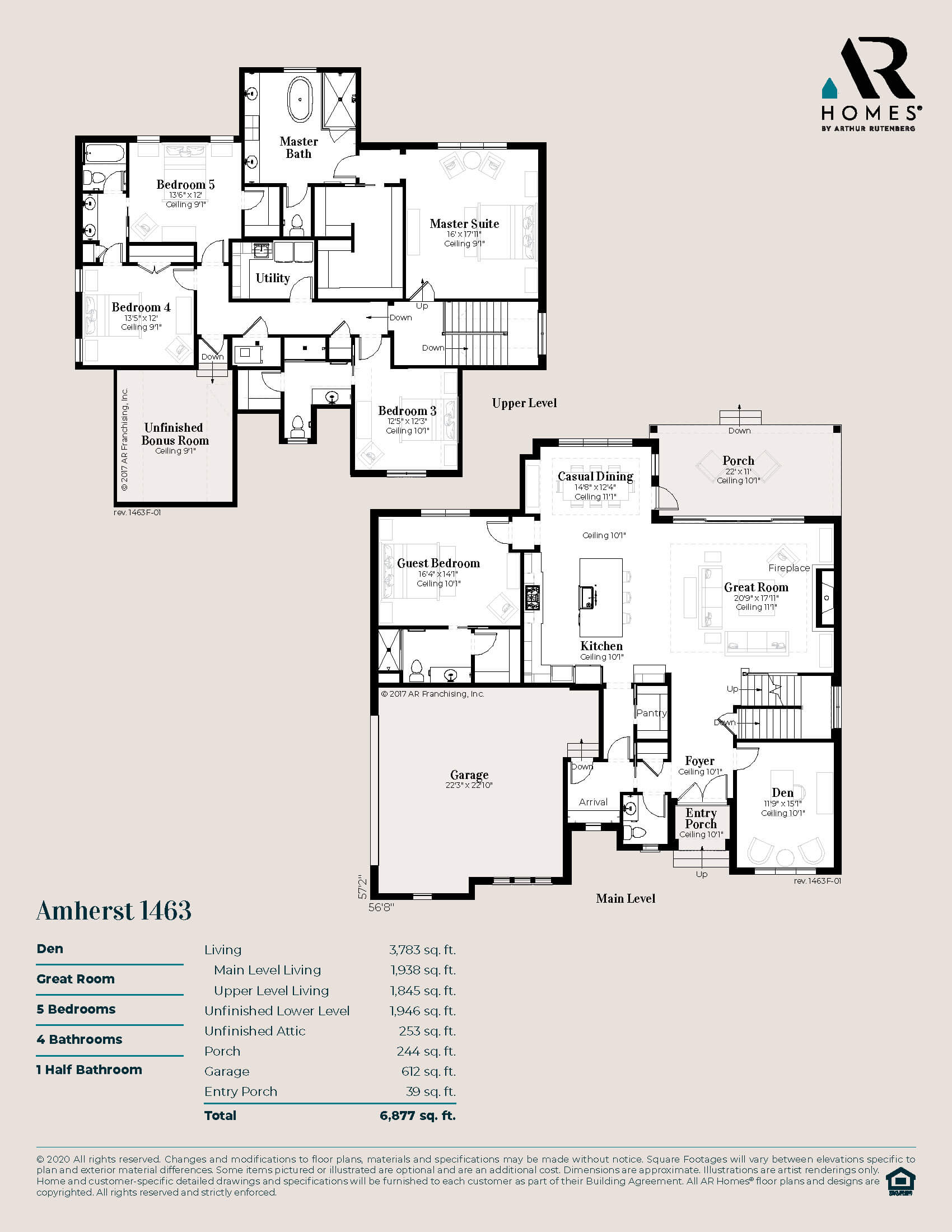 The Amherst Plan Ar Homes By Arthur Rutenberg