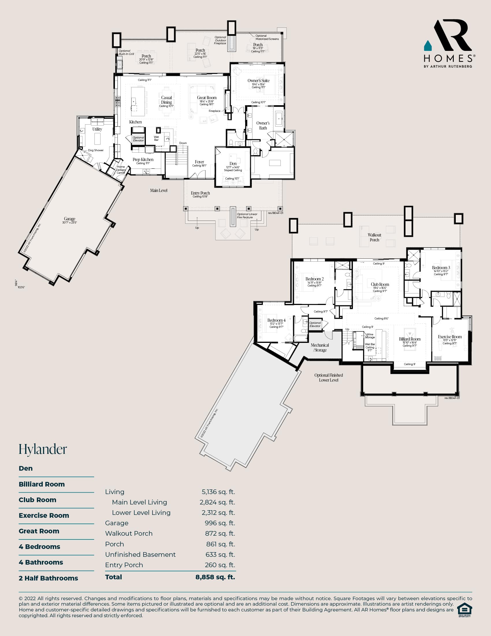 The Hylander Plan | AR Homes® by Arthur Rutenberg