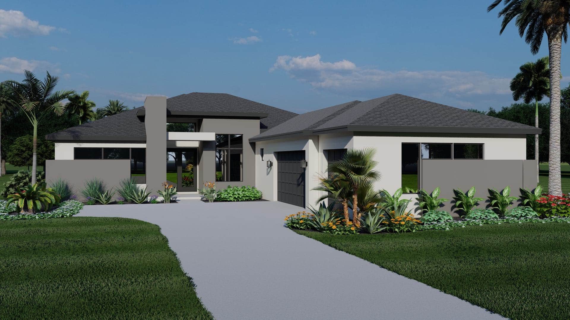 Aberdeen II Exterior Rendering