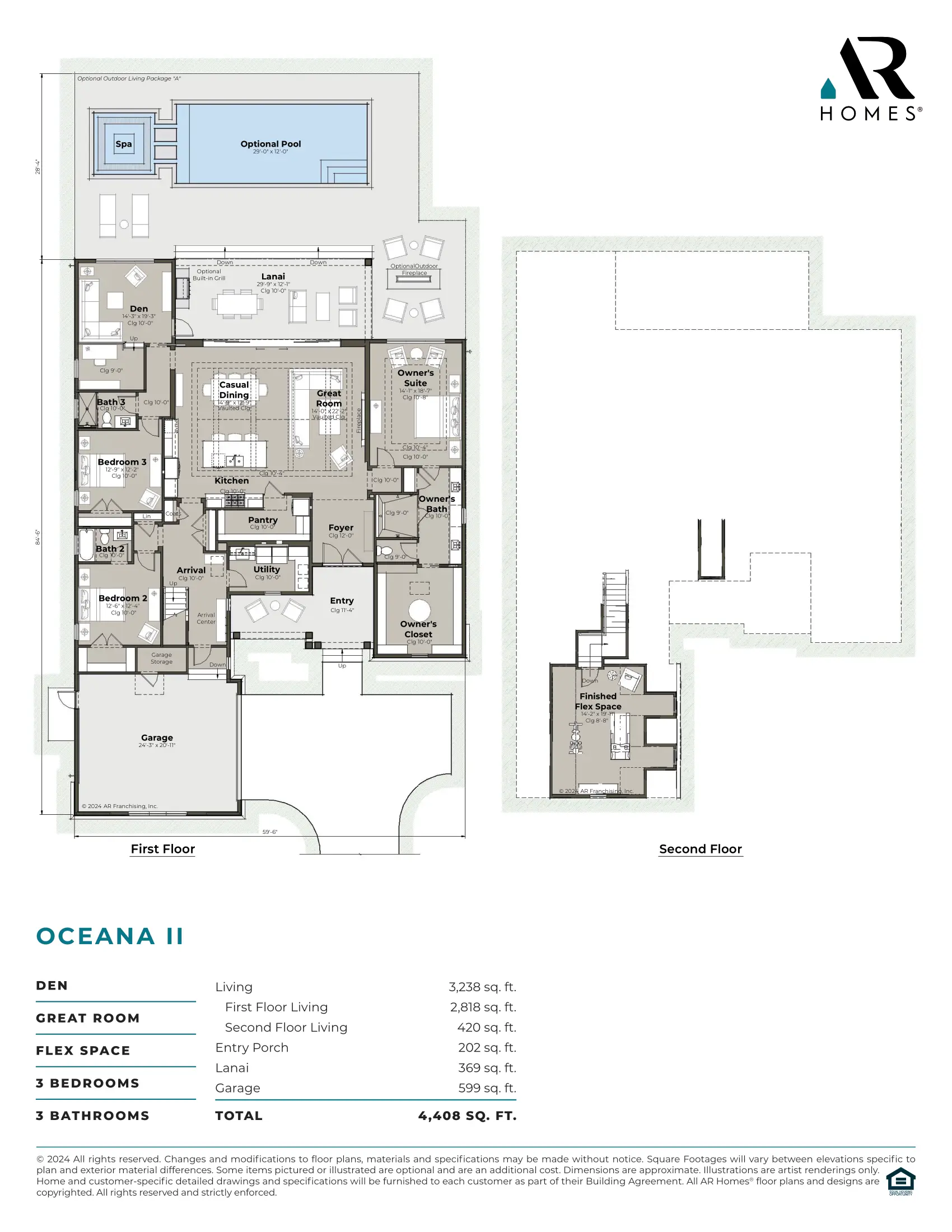 Oceana II 1955 Web Floor Plan