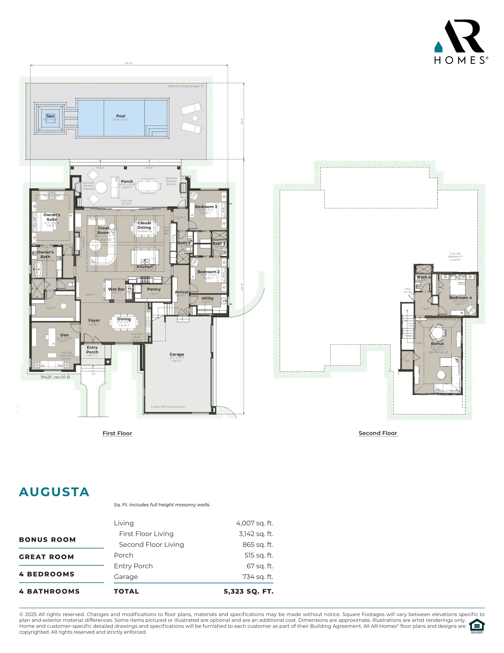 Augusta 1942 Floor Plan